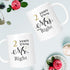 Anniversary Coffee Mugs Set of 2